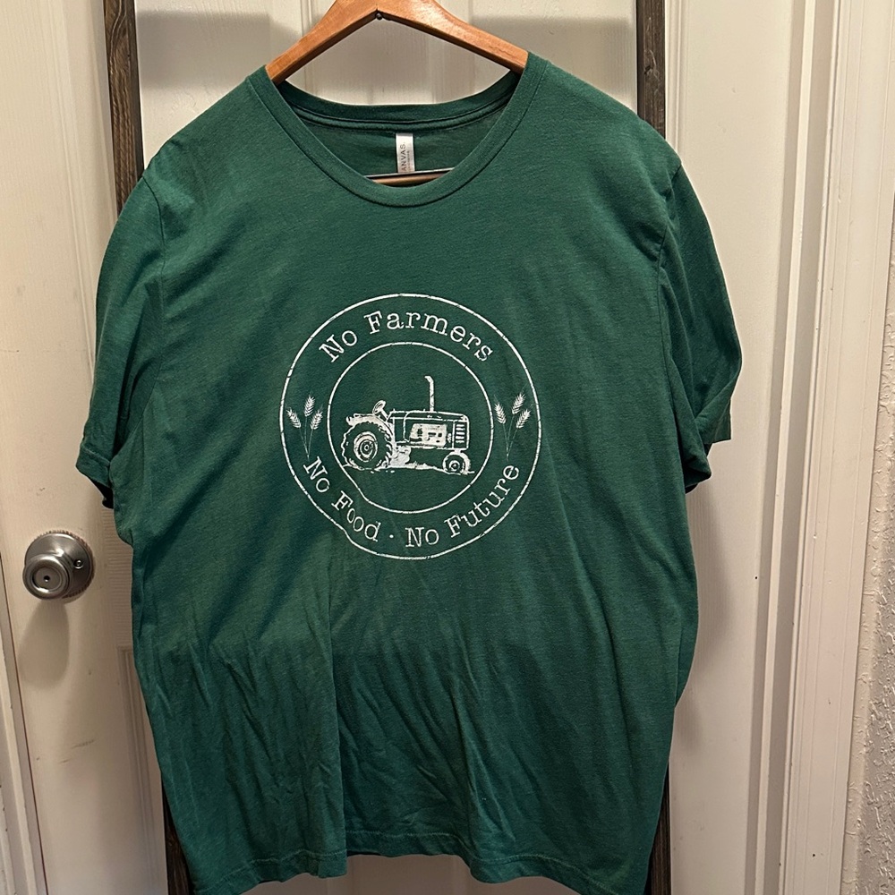 Forest Green Tractor Graphic Tee